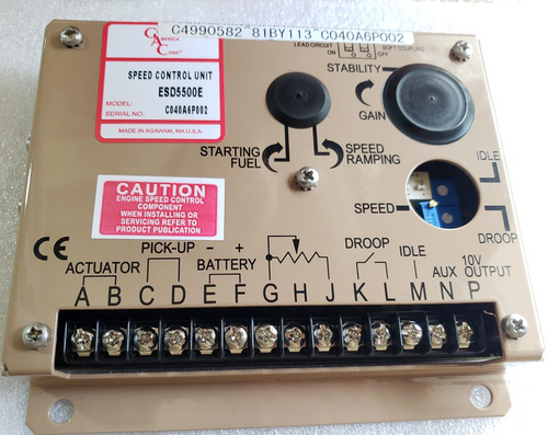4990582 Governor Control Diesel Engine parts for Cummins