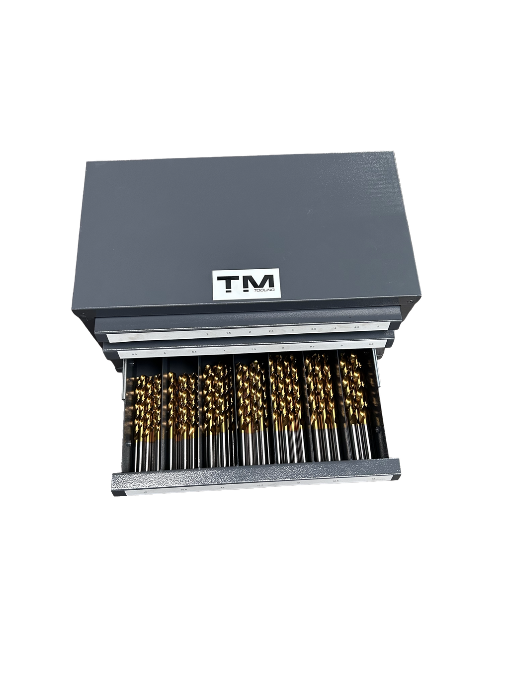 TMT Tooling Pro-Grade High-Cobalt Drill Bit Kit 125 pcs.